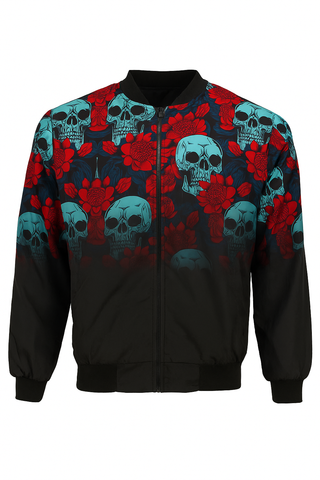 Chamarra Bomber Jacket Hombre Negro Harry