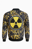 Chamarra Bomber Jacket Hombre Negro Radioactive