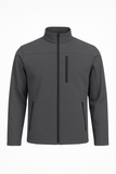 Chamarra Rompevientos - Softshell - Cálida - Windwarm- Gris oxford