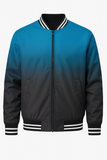 Bomber difuminada Azul  a Negro