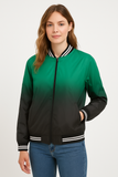 Bomber difuminada Verde a Negro