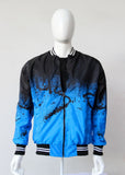 Bomber jacket Negro Azul Street Art