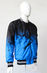 Bomber jacket Negro Azul Street Art