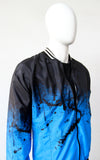 Bomber jacket Negro Azul Street Art