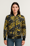 Chamarra Bomber Jacket Hombre Negro Radioactive