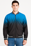 Bomber difuminada Azul  a Negro