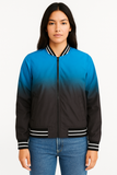 Bomber difuminada Azul  a Negro