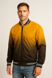 Bomber difuminada amarillo a negro