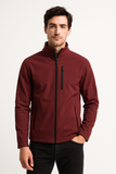 Chamarra Rompevientos - Softshell - Cálida - Windwarm- bordeaux (vino)