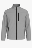 Chamarra Rompevientos - Softshell - Cálida - Windwarm- Gris perla