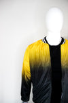 Bomber difuminada amarillo a negro