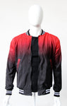 Bomber difuminada Rojo a Negro