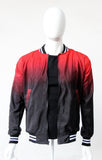 Bomber difuminada Rojo a Negro