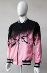 BOMBER JACKET NEGRO & ROSA (STREET ART)